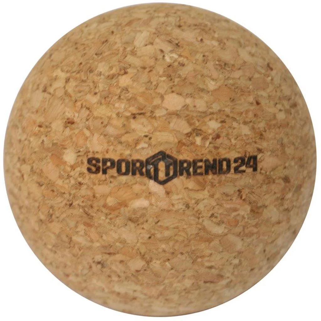 SPORTTREND 24 Faszienball aus Kork 6,5 cm Massageball