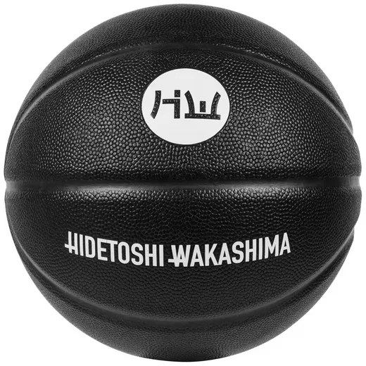 HIDETOSHI WAKASHIMA Basketball All Black Premium mit Butylblase
