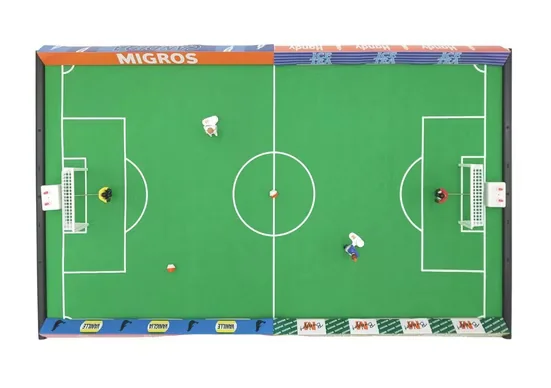 BURI Tischfußball Tipp-Kick Mania Spielset Tischkicker Migros