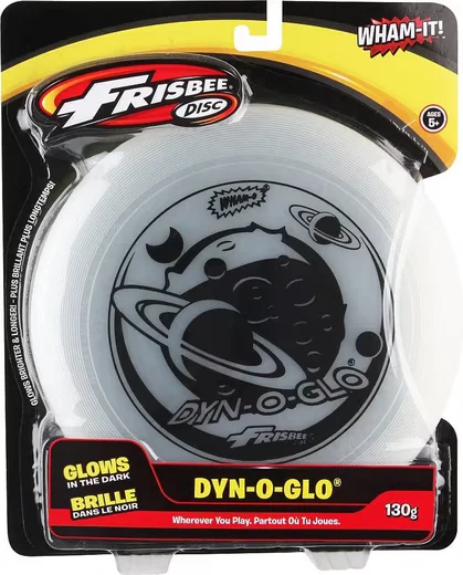SUNFLEX Frisbee Wurfscheibe Dyn-O-Glow leuchtet im Dunkeln