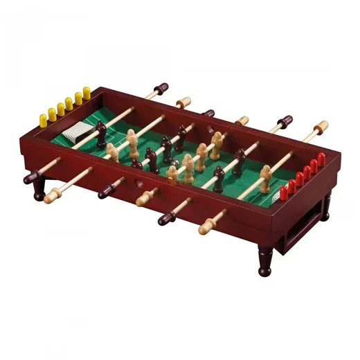 PHILOS Mini Tischkicker mit 2 Metallkugeln und 12 Zählpins