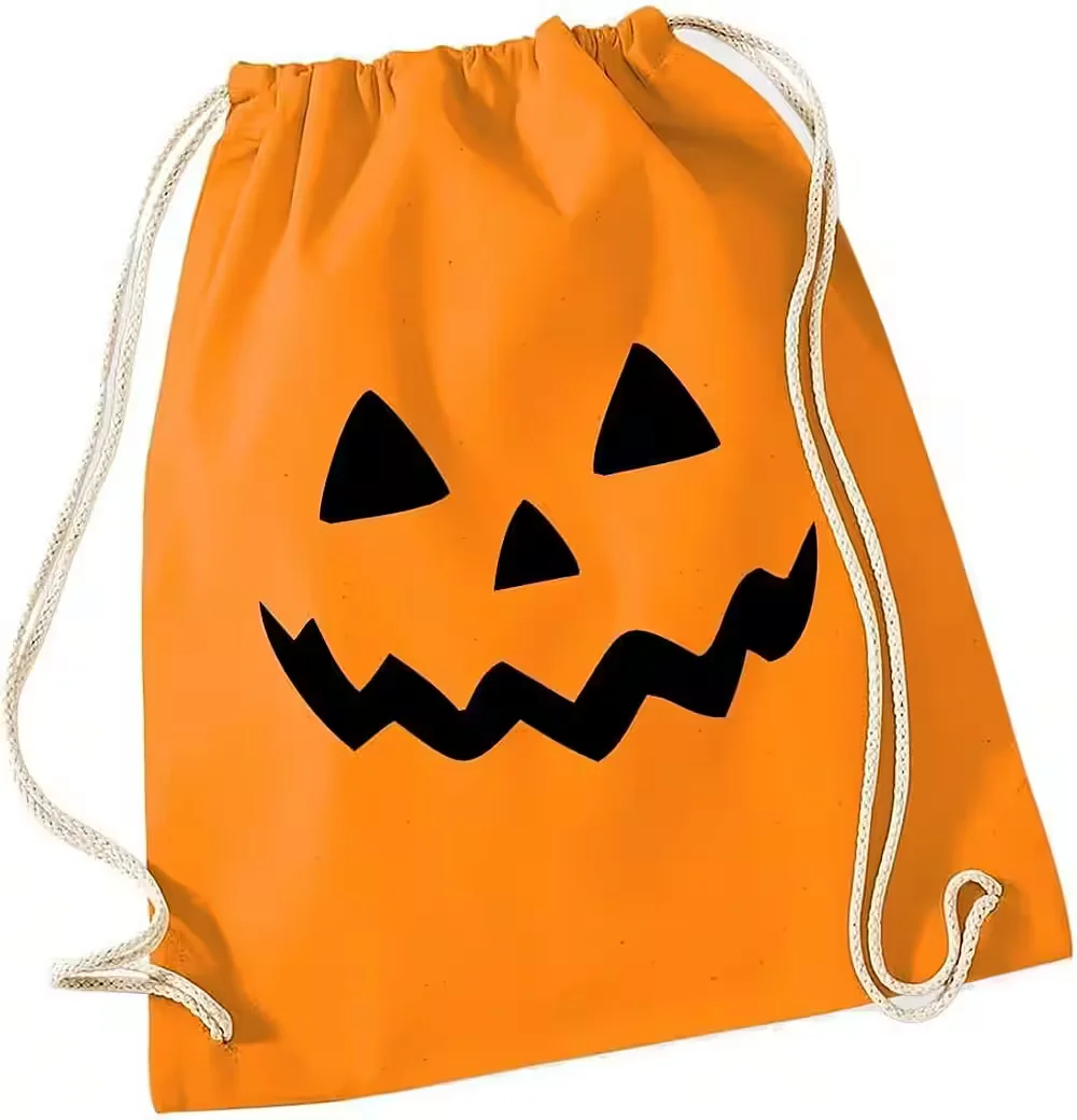 COOLE-FUN-T-SHIRTS Halloween Turnbeutel zum Süßigkeiten sammeln