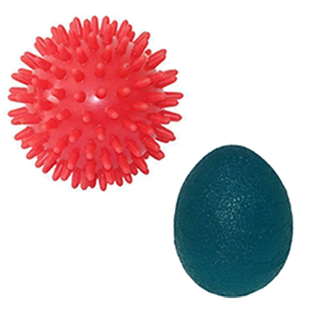 SPORTTREND 24 Massageball Igelball 7 cm blau Grip Ball