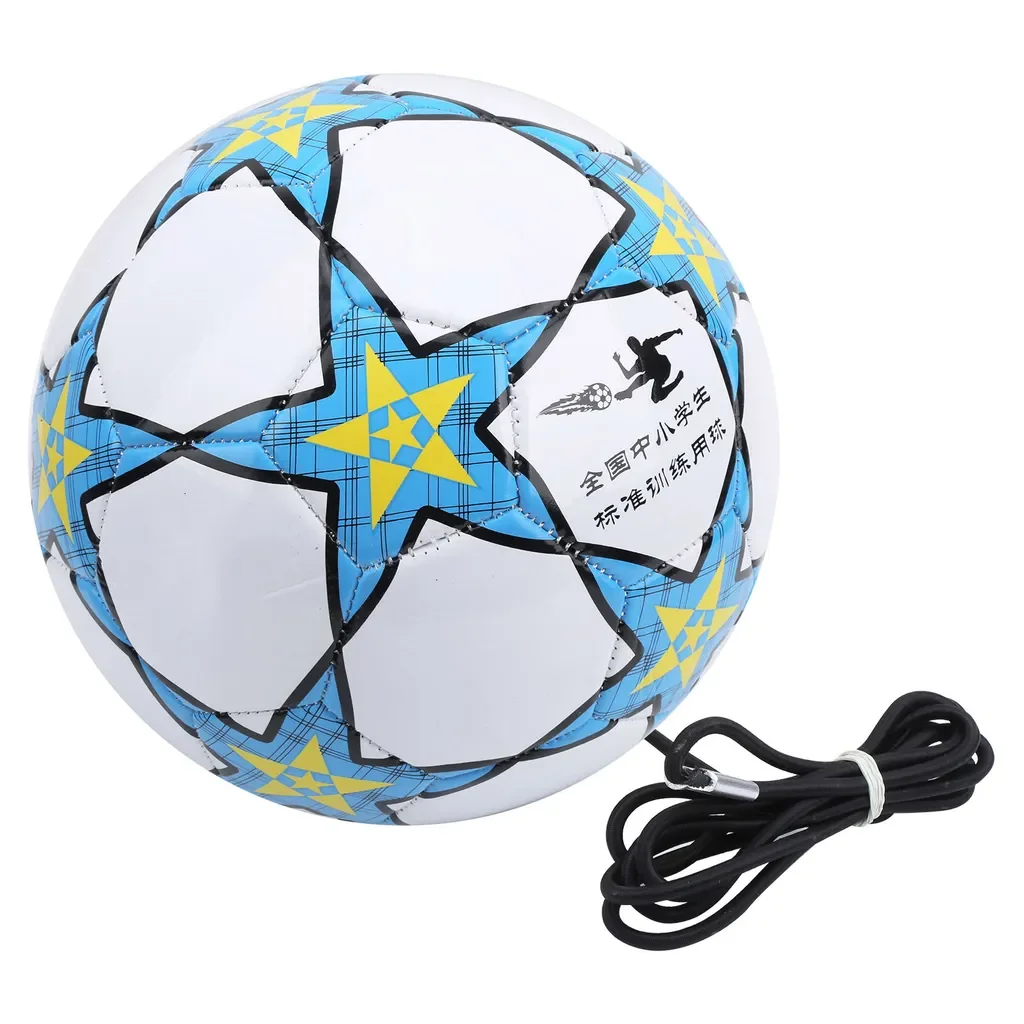 Fußball Trainingsball Solo Trainer mit Elastikseil Gürtel Größe 5