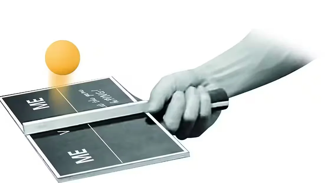 SUNFLEX Tischtennisschläger Table Tennis For 1 Ping Pong