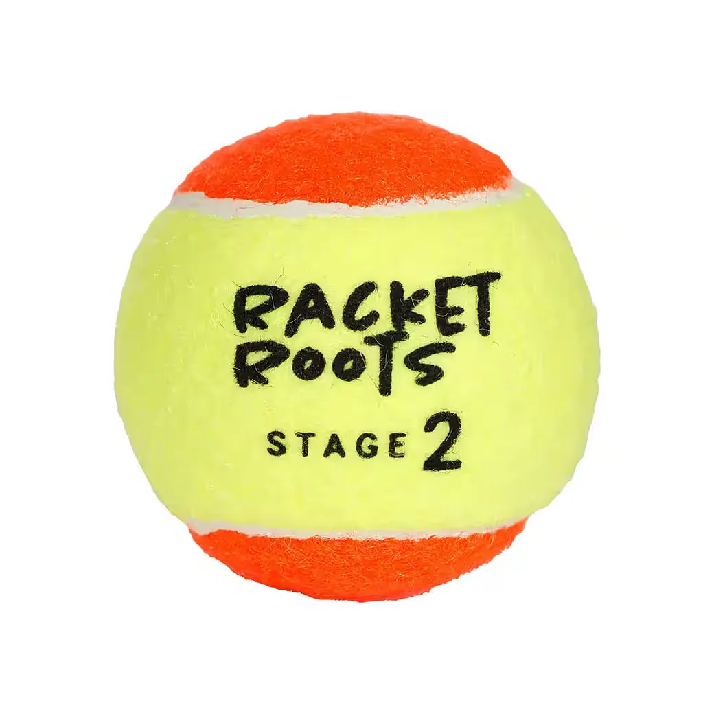 RACKET ROOTS Tennisbälle RR Stage 2 Play and Stay 3er Beutel